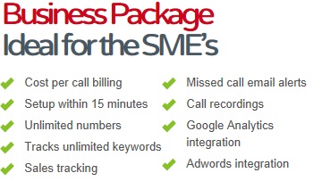 call tracking package